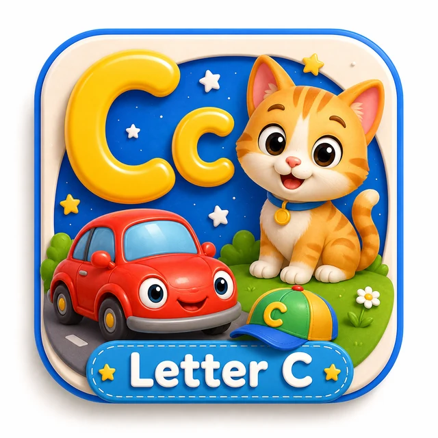 Letter C 3D