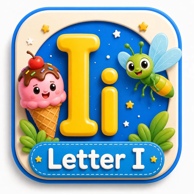 Letter I 3D