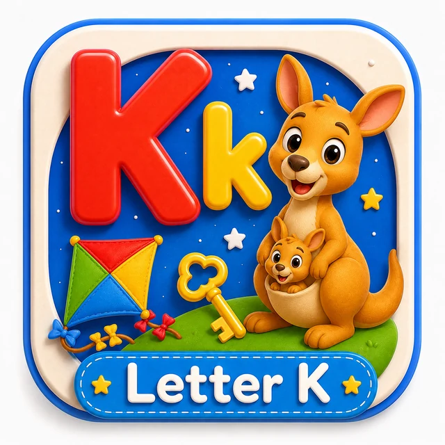 Letter K 3D