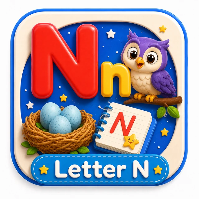 Letter N 3D