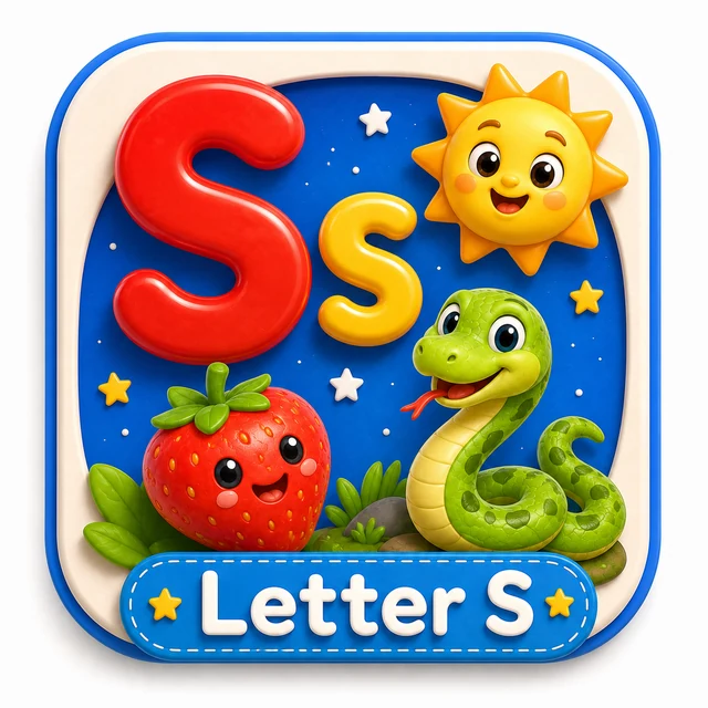 Letter S 3D