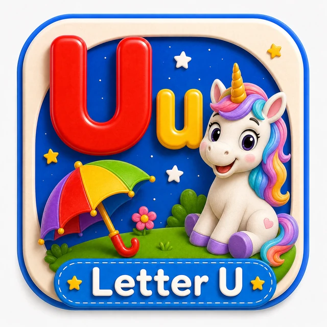 Letter U 3D