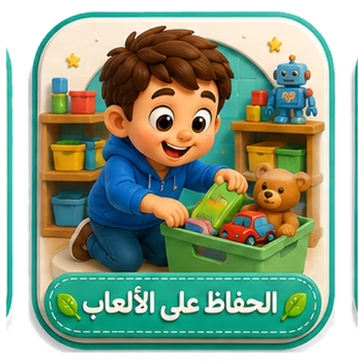 أيقونة الحفاظ على الألعاب ثلاثية الأبعاد