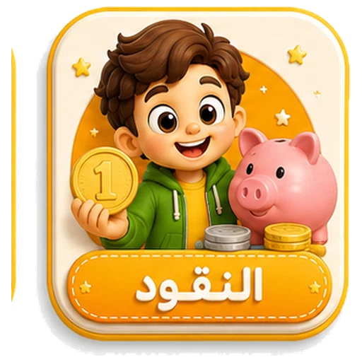 أيقونة النقود ثلاثية الأبعاد