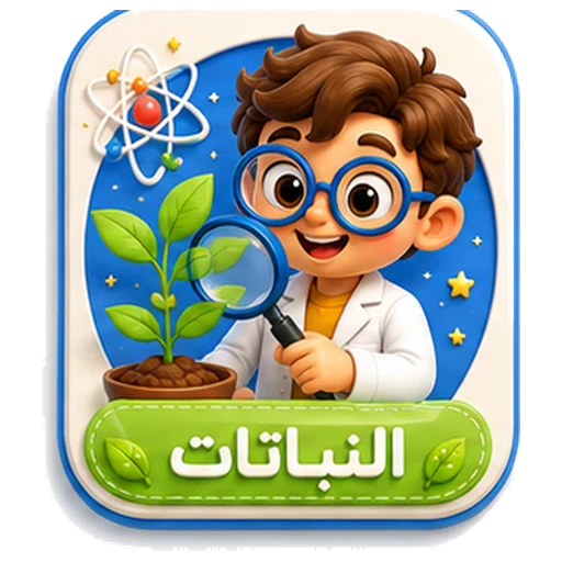 أيقونة النباتات ثلاثية الأبعاد